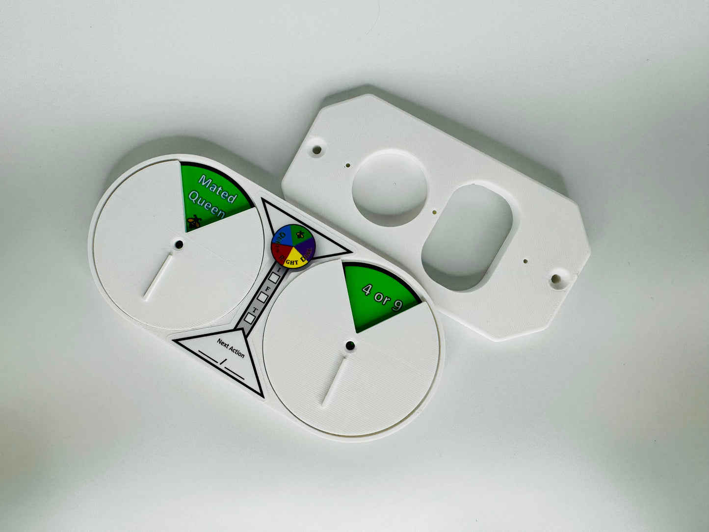 QueenRightDial - Apimaye Adapter Plate